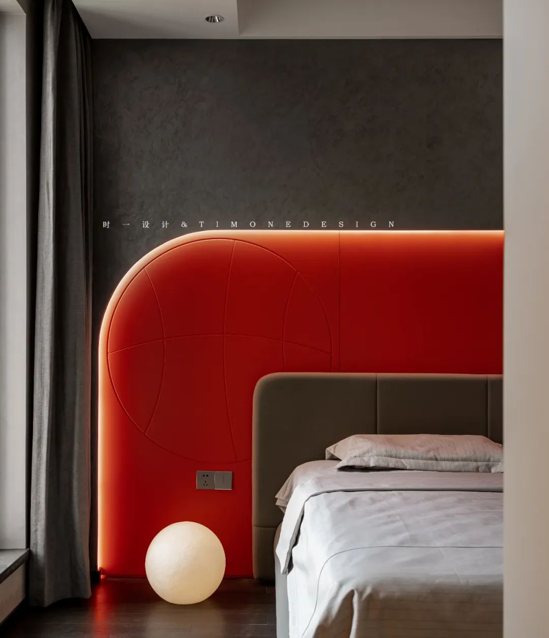 意式轻奢住宅丨中国武汉丨时一设计-53