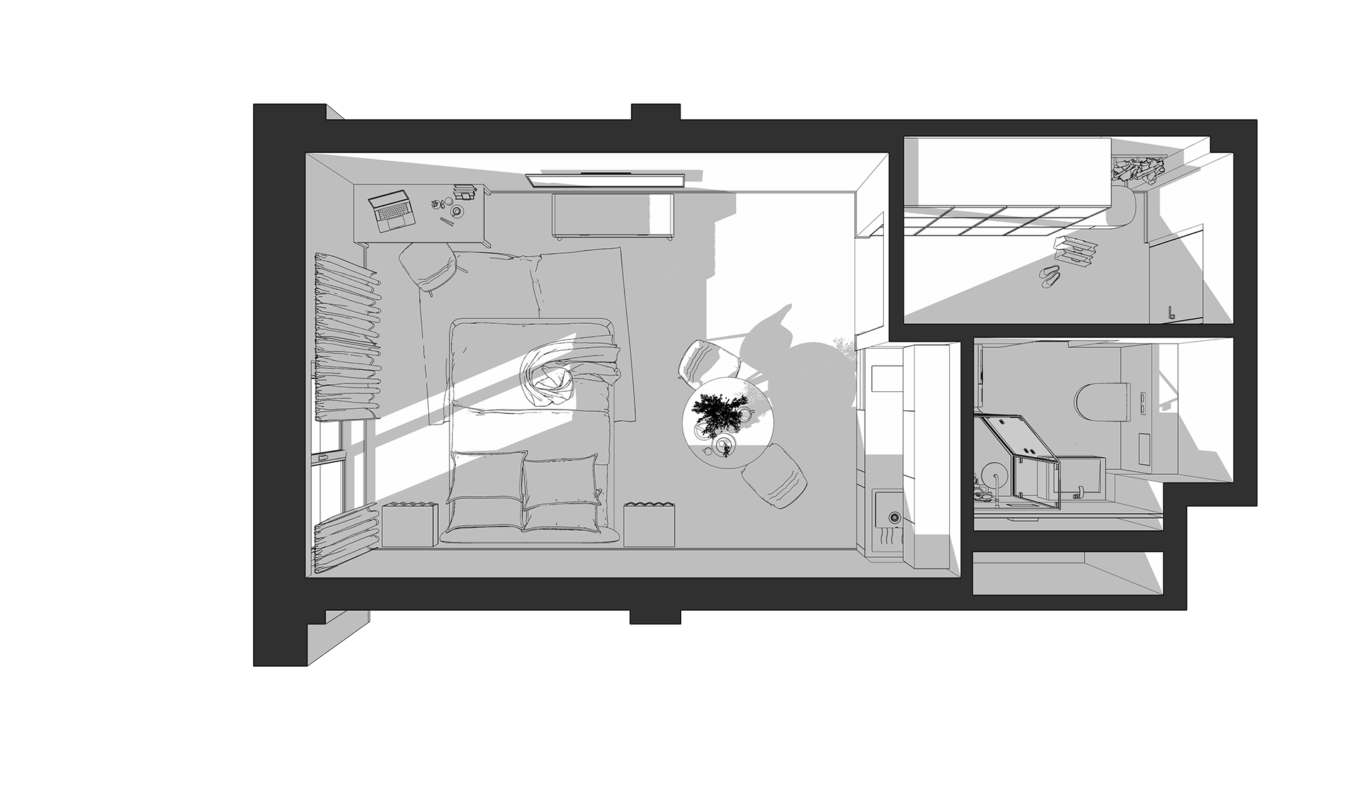 公寓短期租赁设计项目丨俄罗斯诺夫哥罗德丨Evgeny Semenov-7