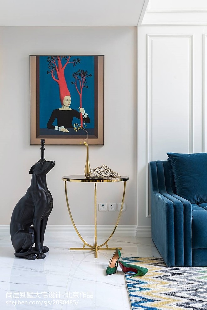 西山庭院别墅装修设计丨尚层,设计师刘杨成-19