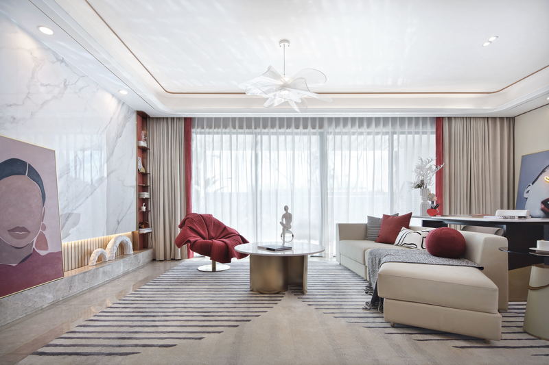 绿地香港·观云山项目洋房 110 户型样板间-16