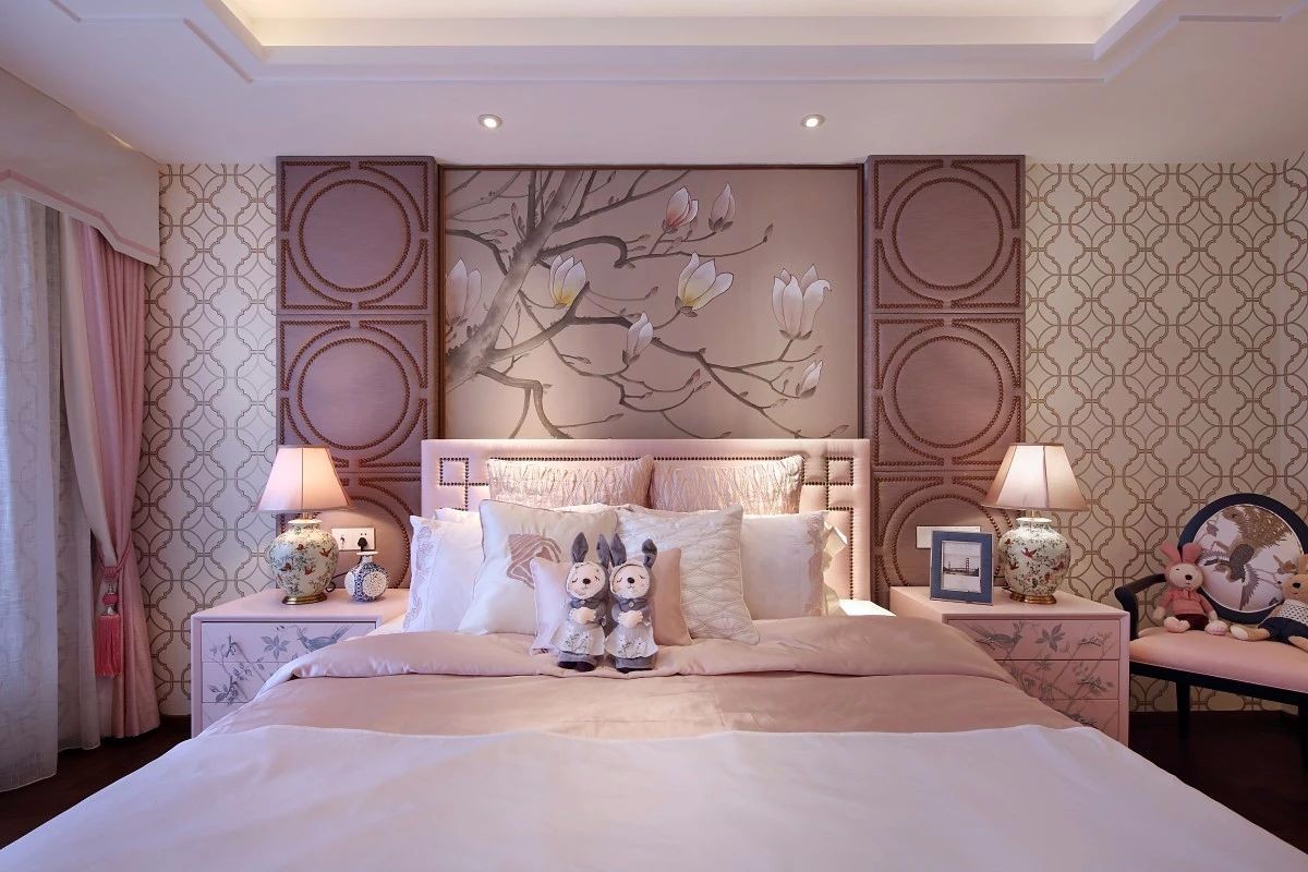 【辛视设计】688㎡新中式雅致东方别墅设计-21