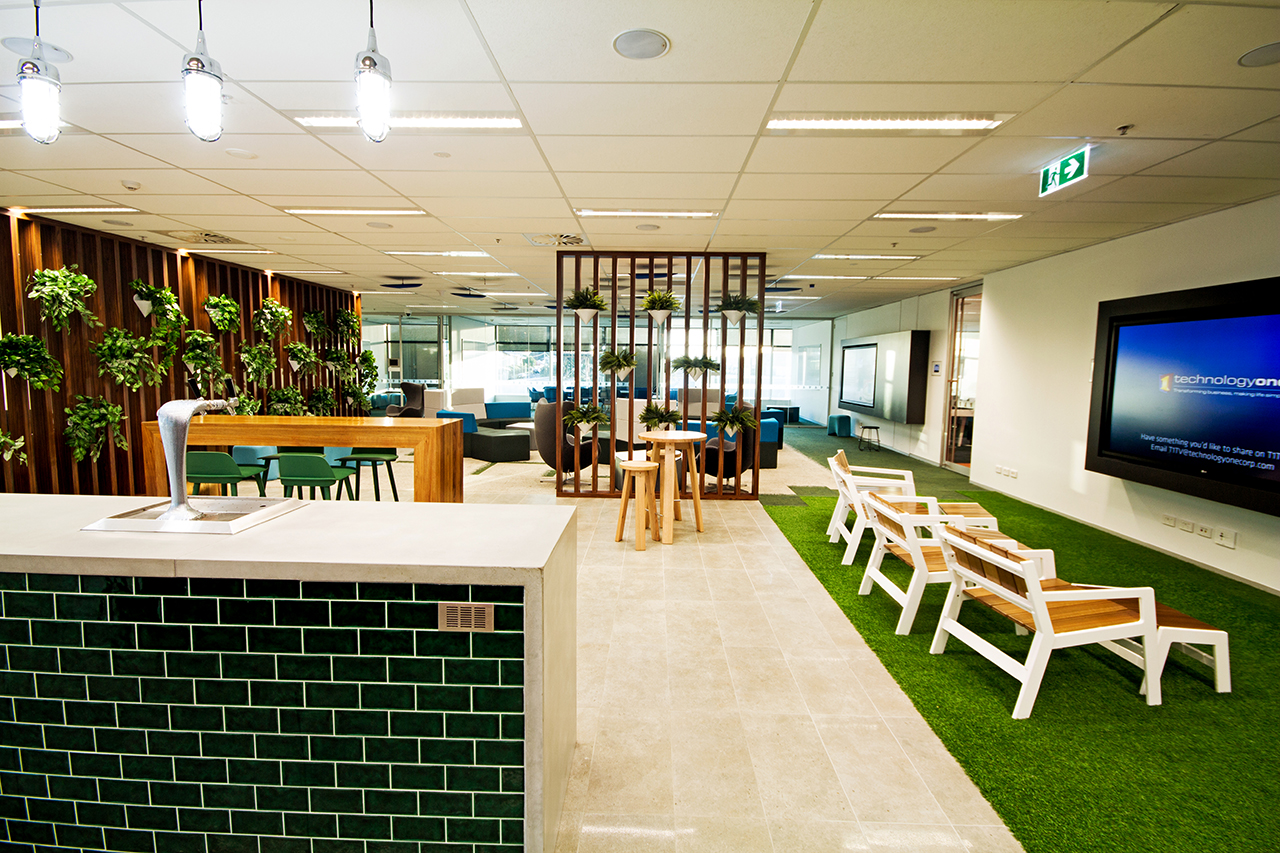 Technology One Workplace Fitout Brisbane | Unita-25