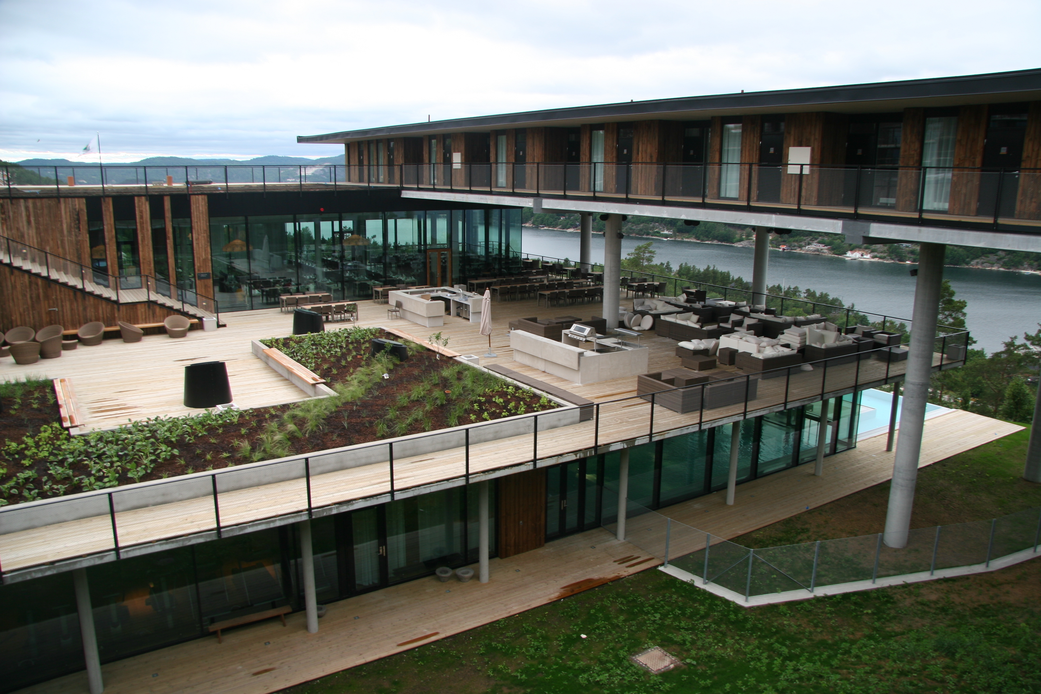 克拉格勒度假酒店（朗德哈根） 
注：lundhagem 可能是这个酒店所在的特定地名或区域名称，音译为朗德哈根，具体使用时可根据实际准确地名进行调整 丨挪威丨Lund Hagem Arkitekter AS-27