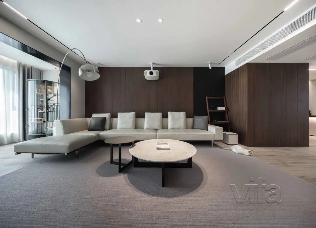 极简勾勒的静奢空间 · 196㎡复式住宅现代简约设计丨中国浙江-1