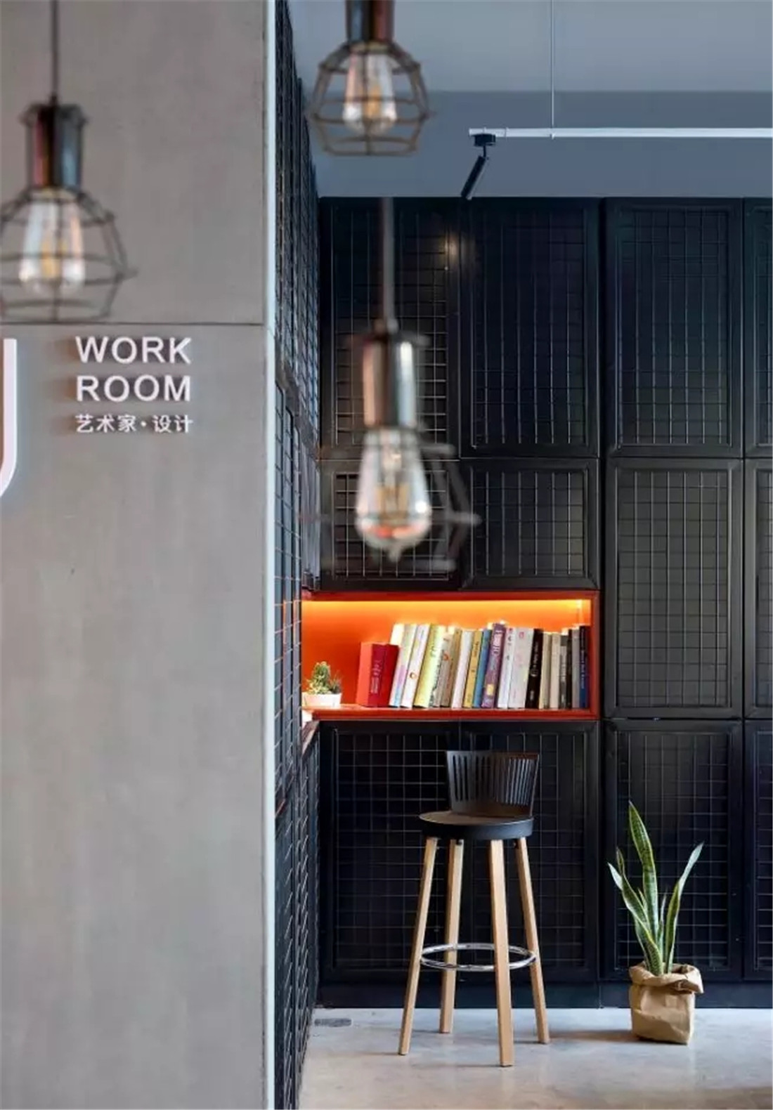 60㎡工业风办公空间设计-10