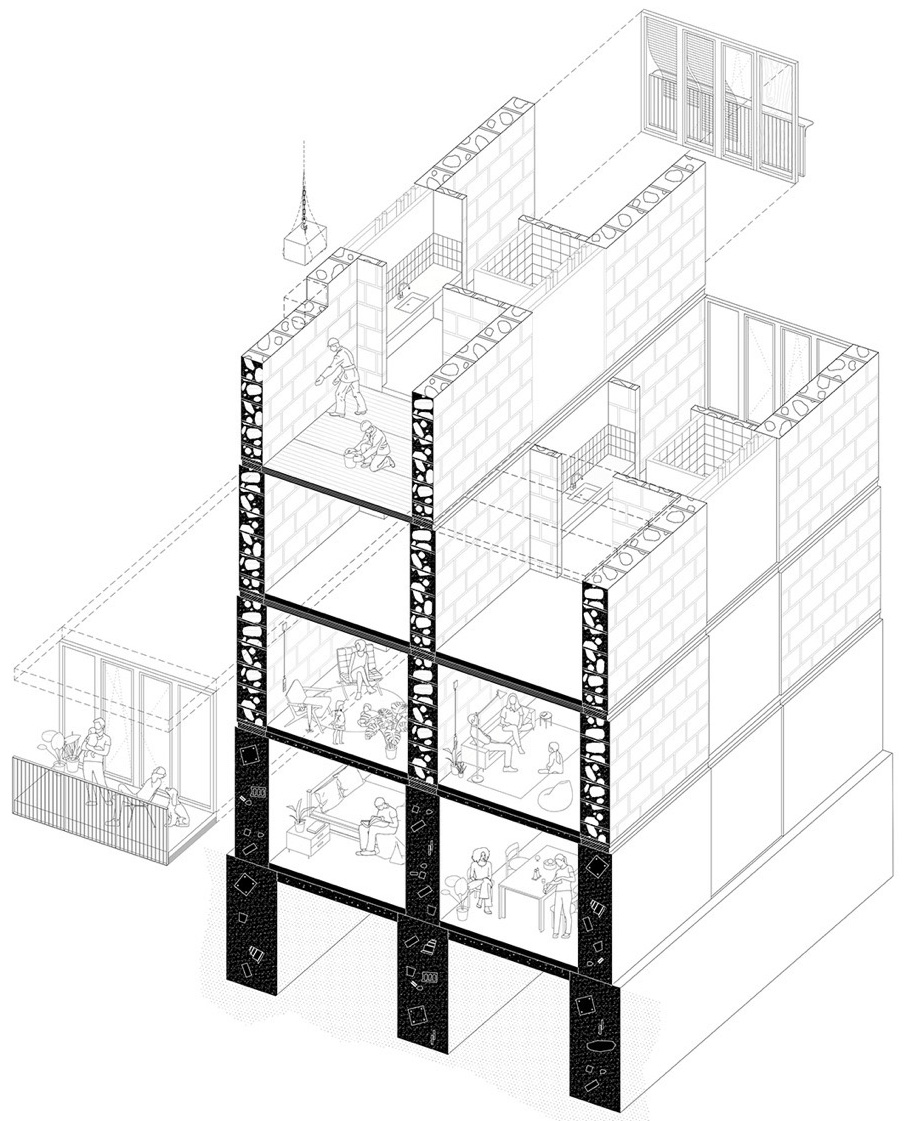 2104社会住宅丨西班牙丨HARQUITECTES（David Lorente等）-64