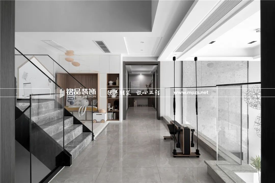 钱塘江畔 450㎡现代港式高端跃层,创意设计打造舒适生活空间-56