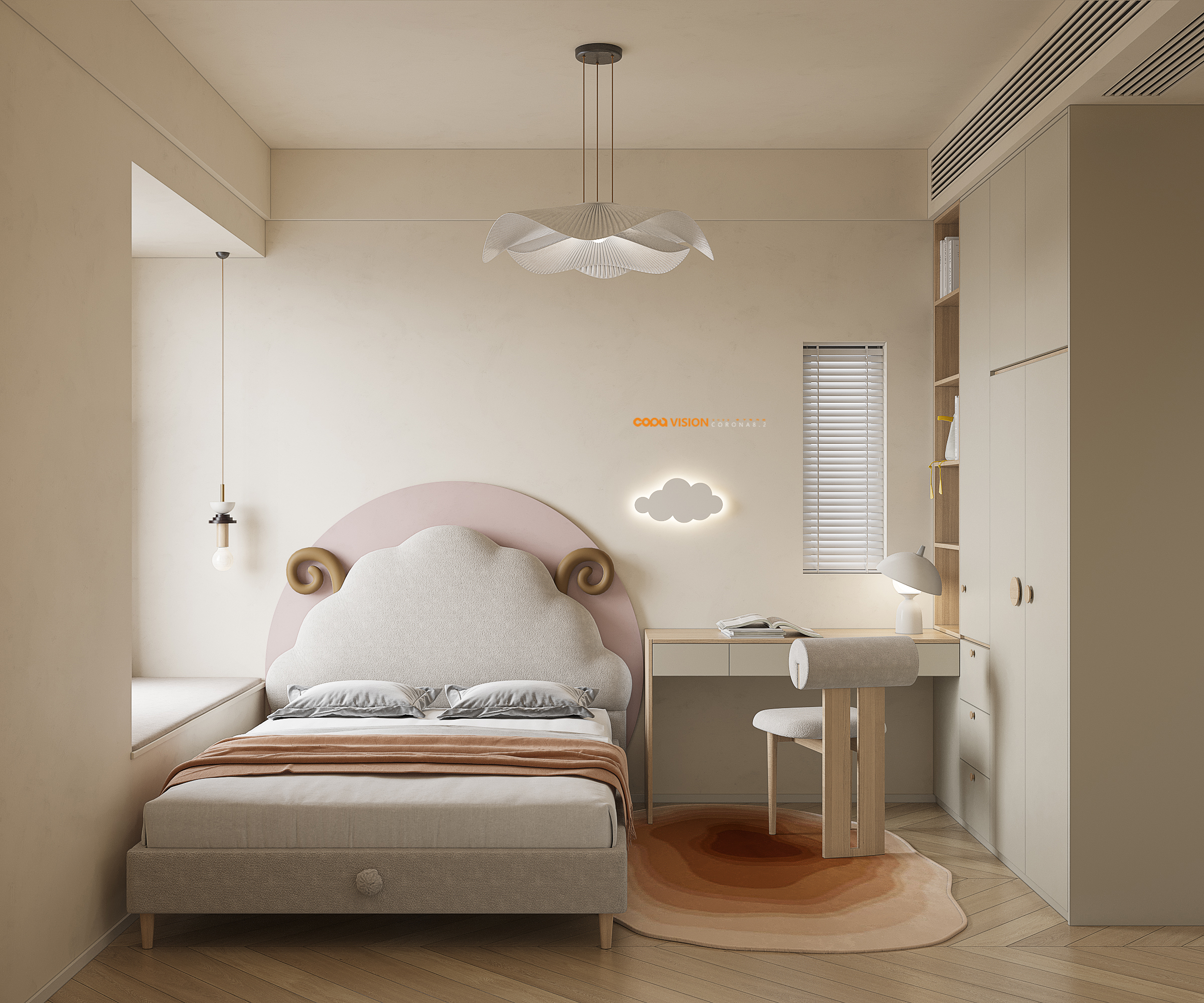 靠背视觉 2022 年中下旬家装效果图表现作品-78