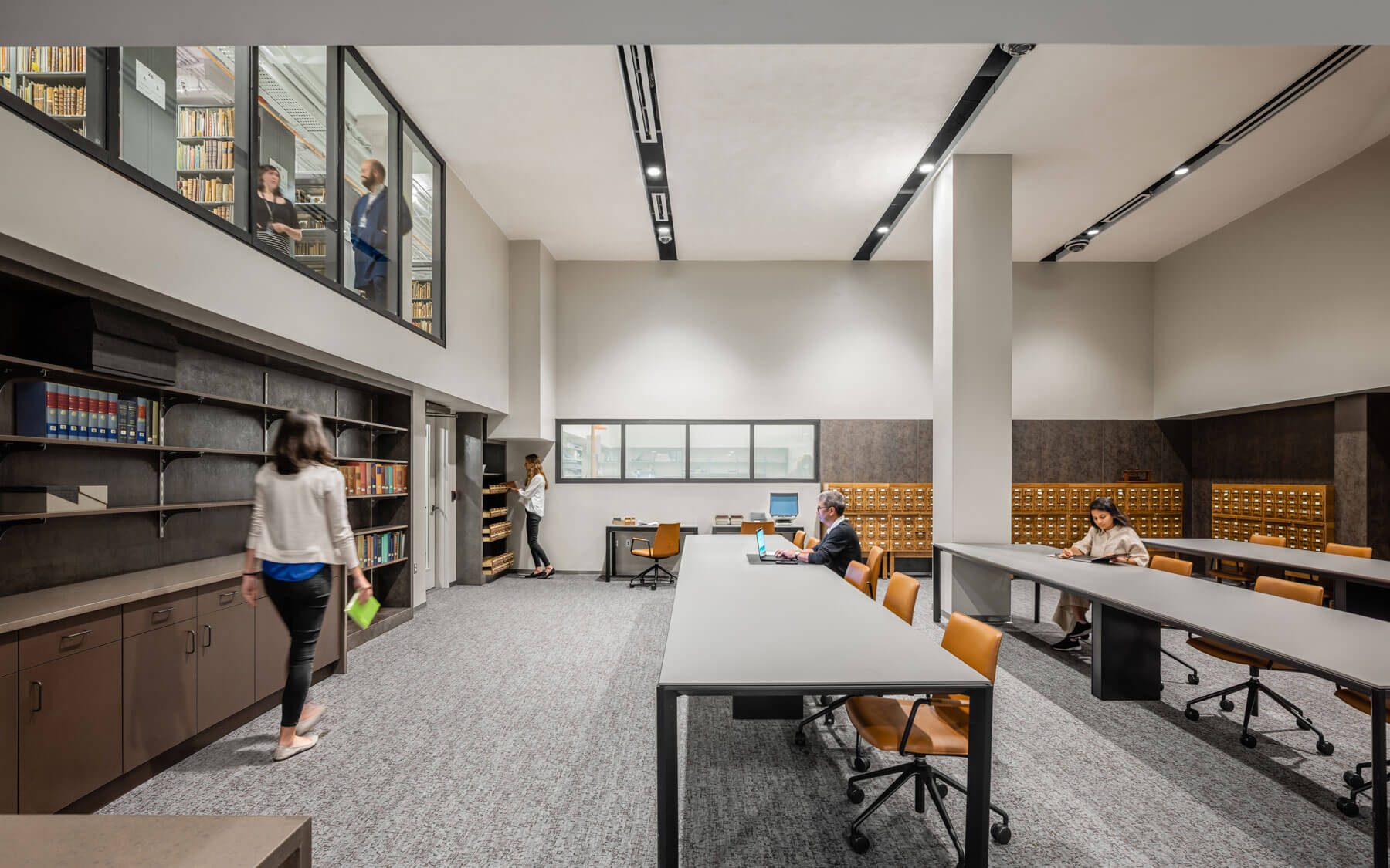 波士顿公共图书馆特藏部翻新项目丨美国丨Finegold Alexander Architects-24