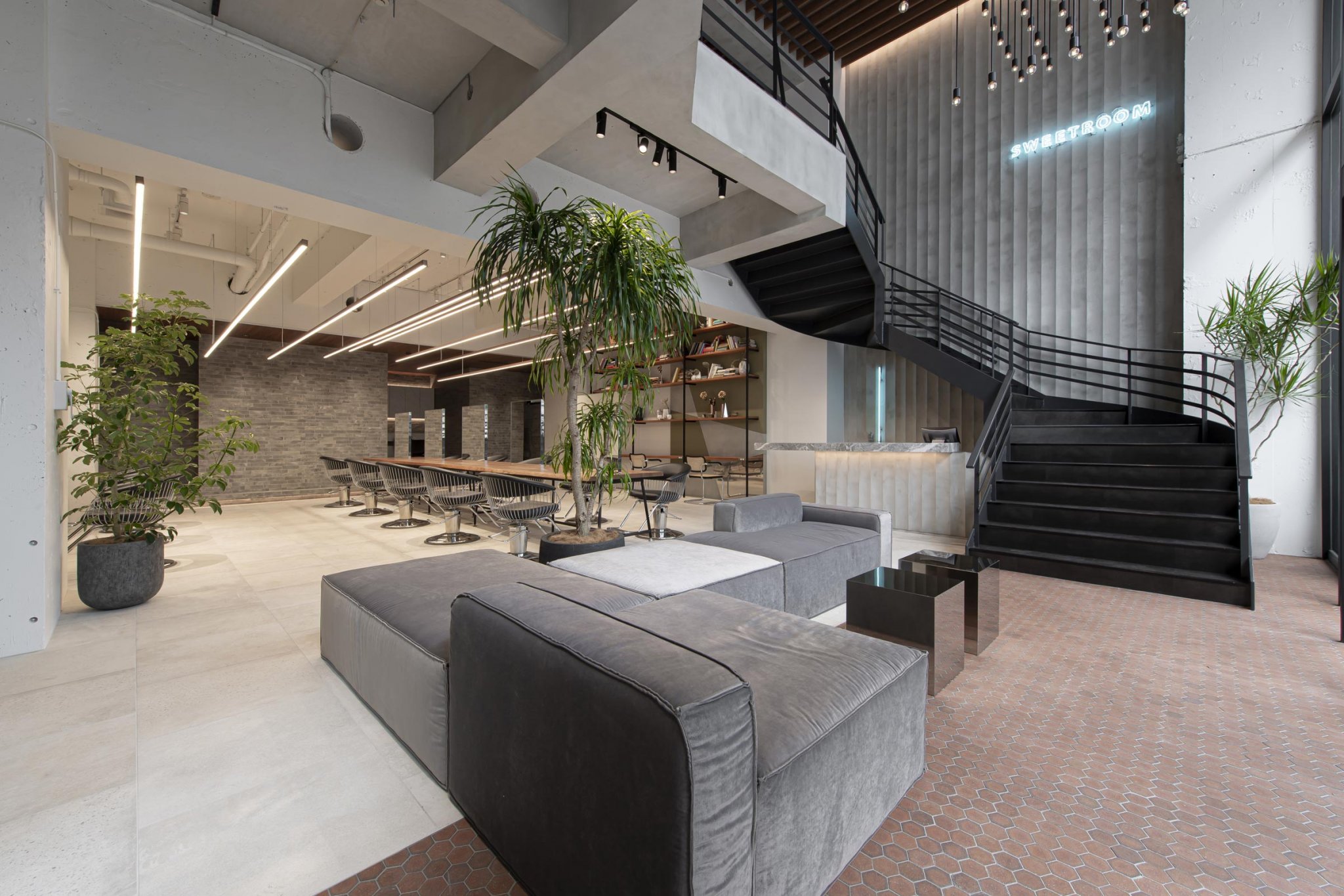 SWEET ROOM 东京发廊丨日本东京丨Log.design co.,Ltd.-19