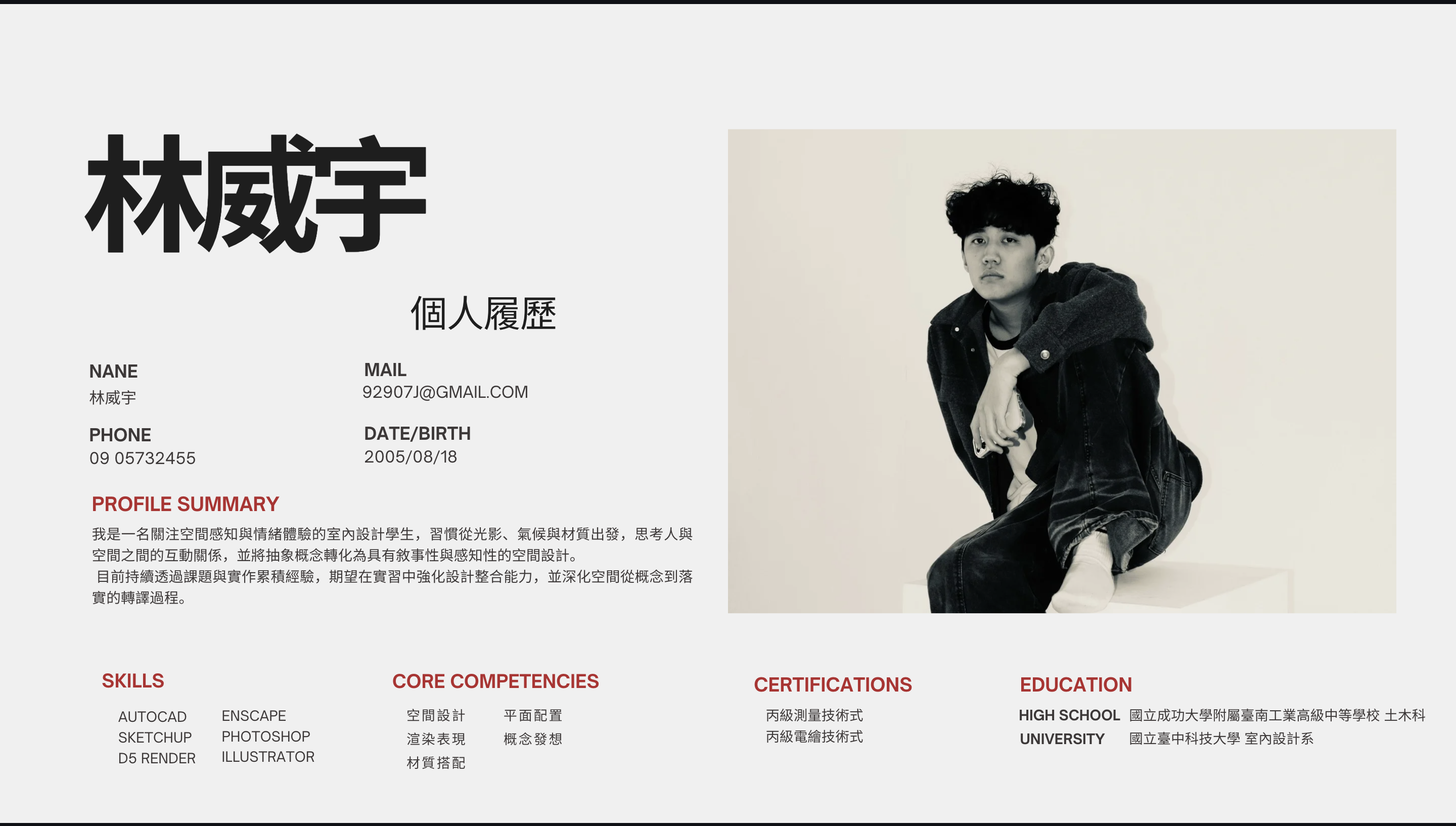 林威宇－履歷作品集-1