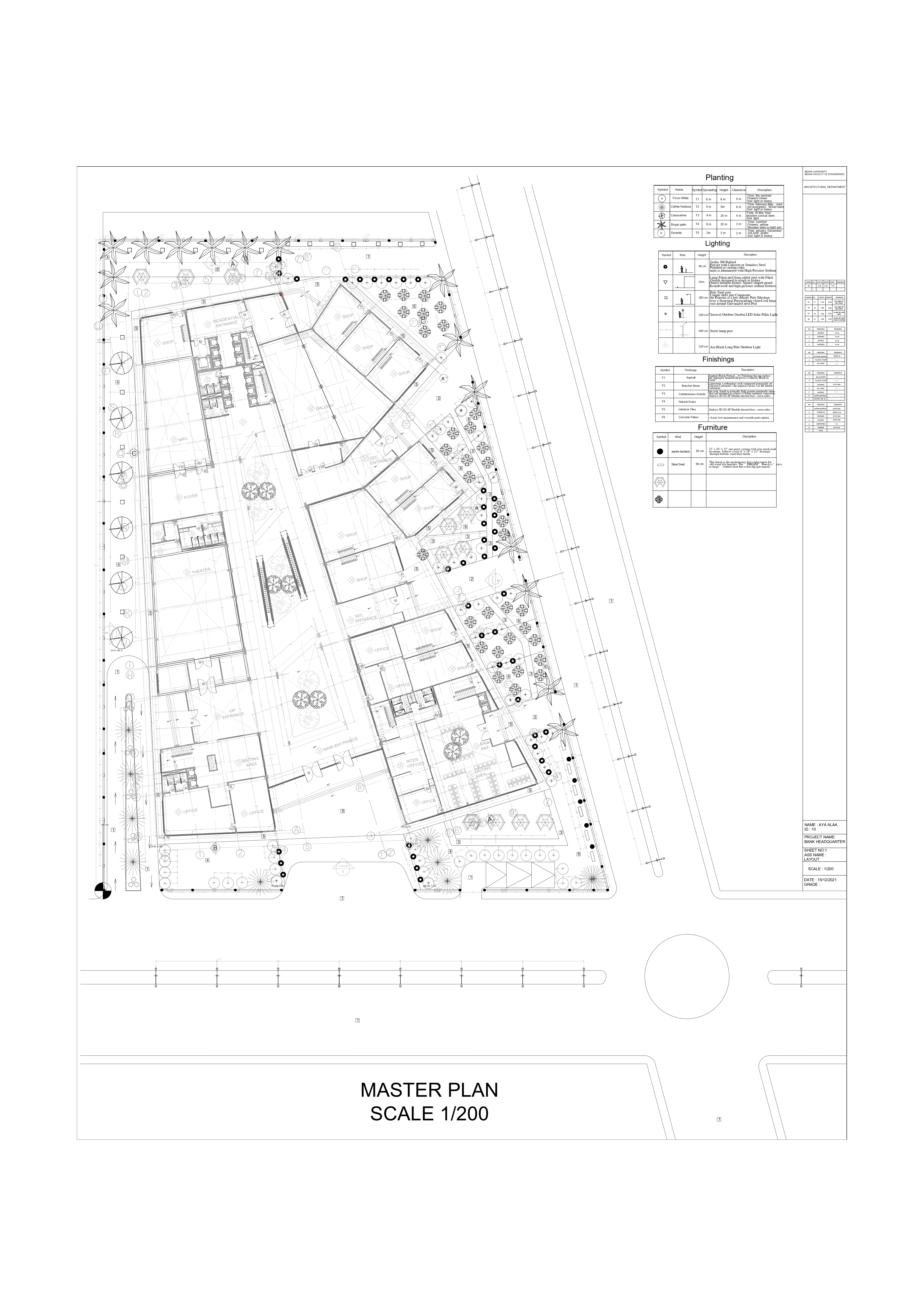 Bank Headquarter - working drawing-4