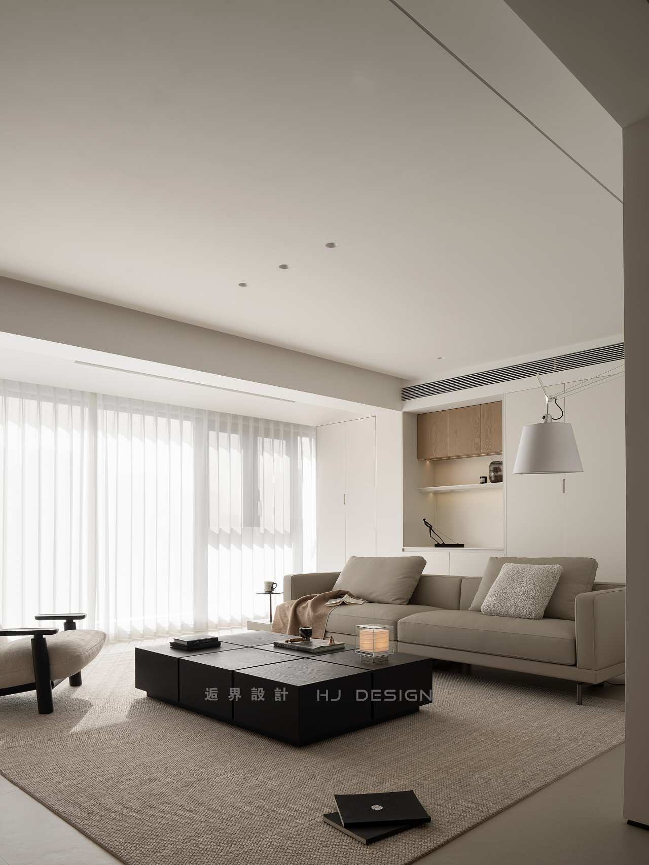 轻暖系 呼吸感丨逅界空间设计(HJ SPACE DESING)-1