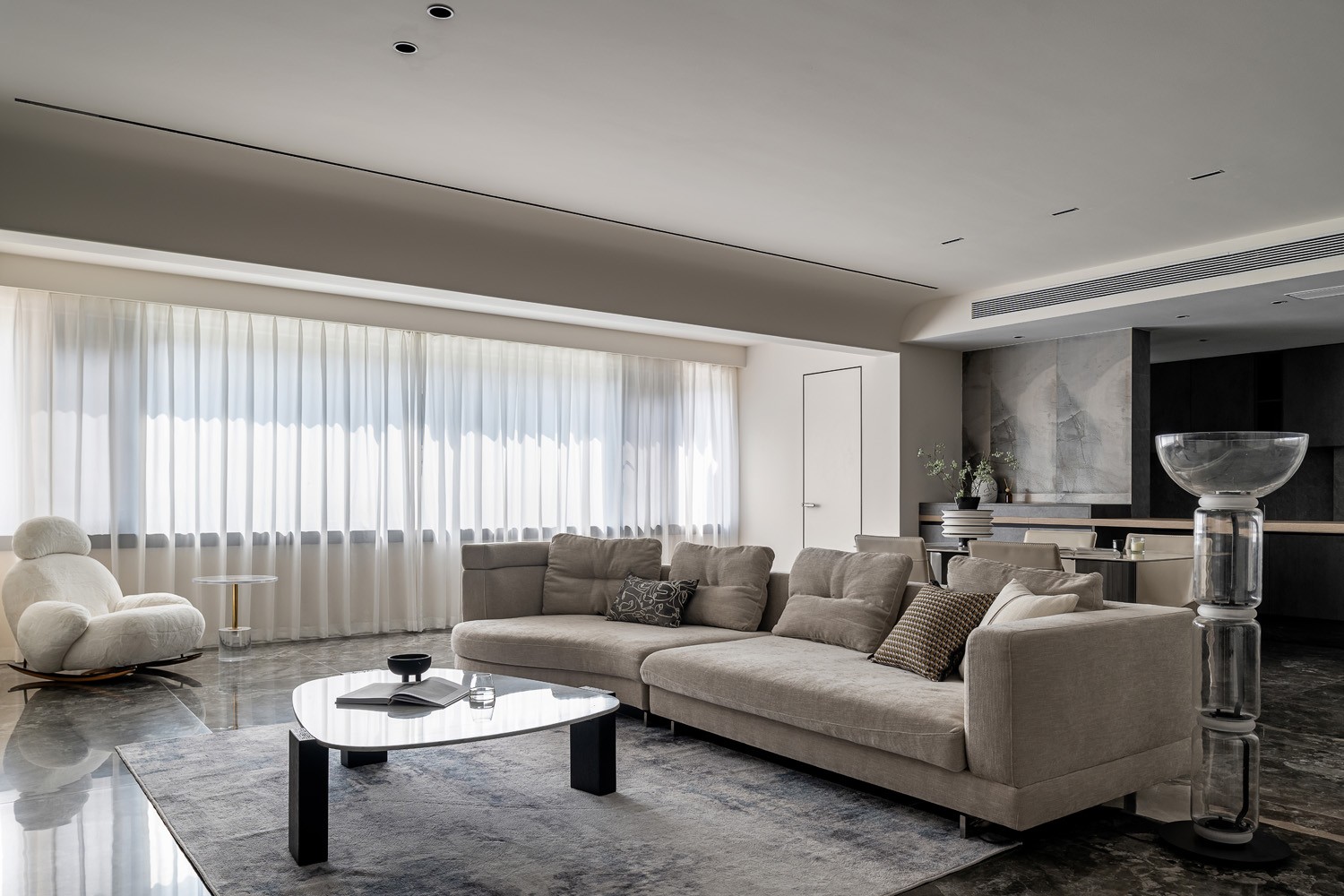 180 平现代风格家丨中国重庆丨琢信装饰-2