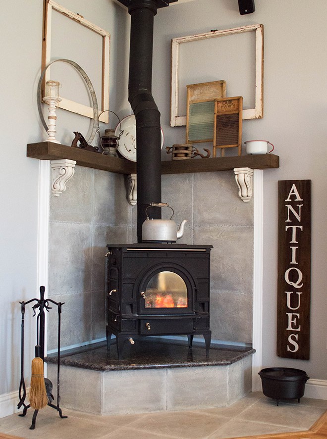 30 Tips to DIY and Decorate Your Fireplace Mantel Shelf-8