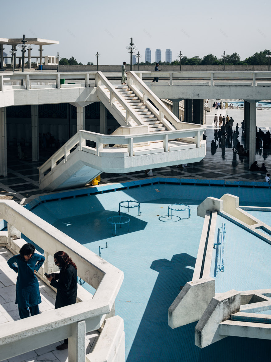 Faisal Mosque(费萨尔清真寺)丨巴基斯坦伊斯兰堡丨土耳其建筑师Vedat Dalokay-16
