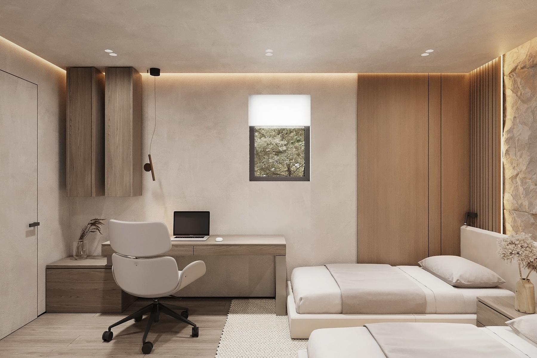 Project USA - boy's room and guest room.-6