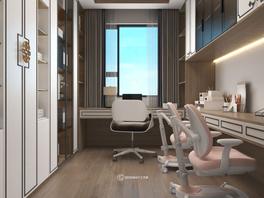 西楼别序新中式风格丨90 空间设计-25