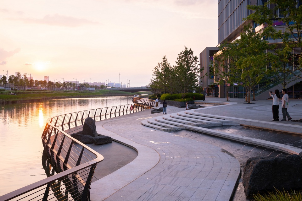 杭州亚运村万科日耀之城滨水商业项目丨中国杭州丨HKS-96