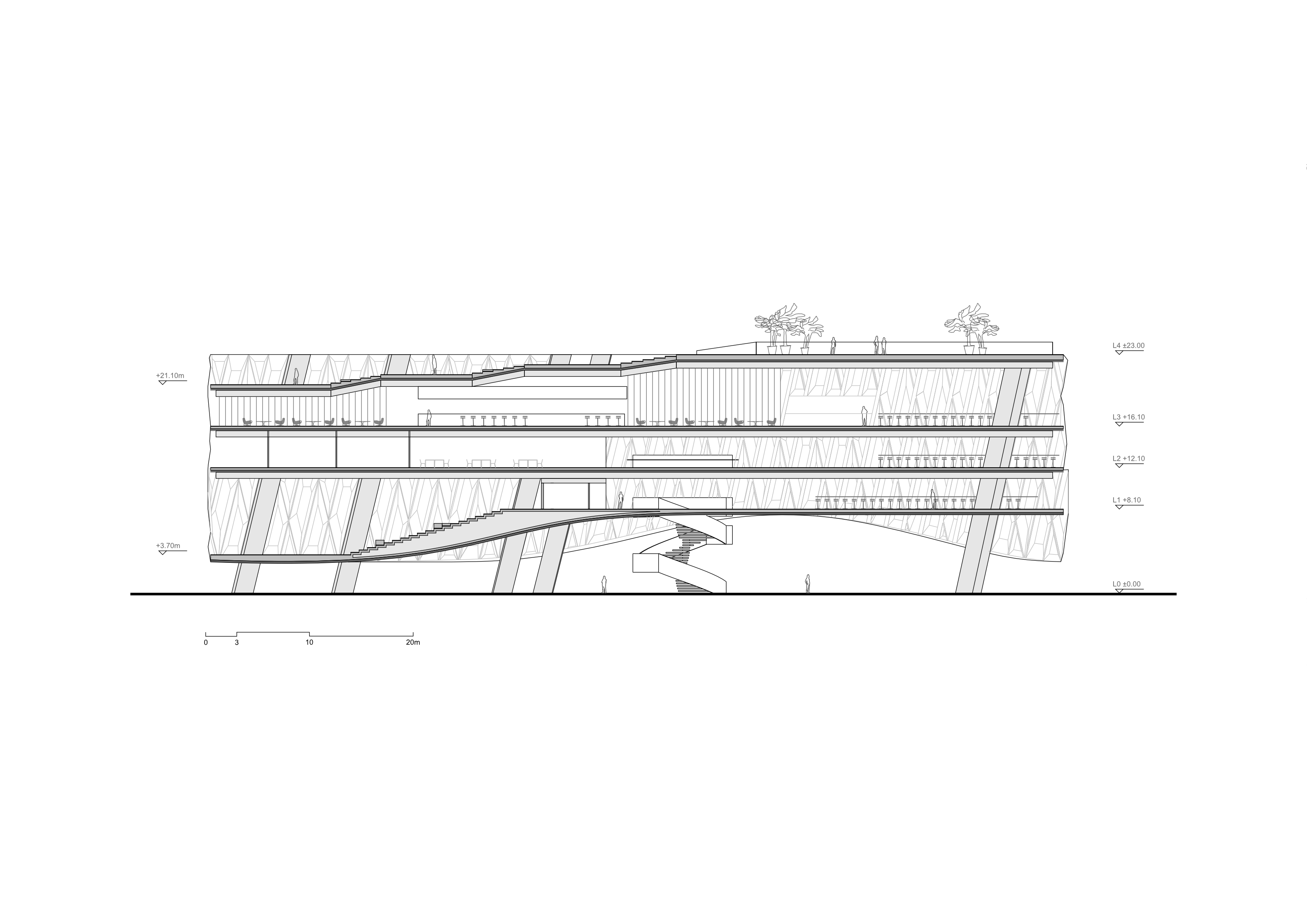 漂浮立方体 | Layercake 建筑的多层次设计-33