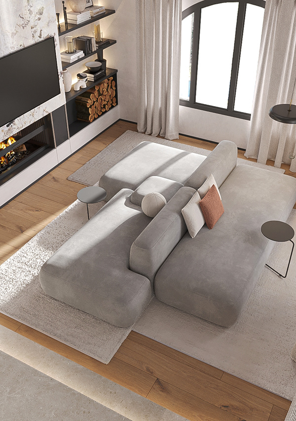 三层住宅室内外设计项目丨西班牙巴塞罗那-30