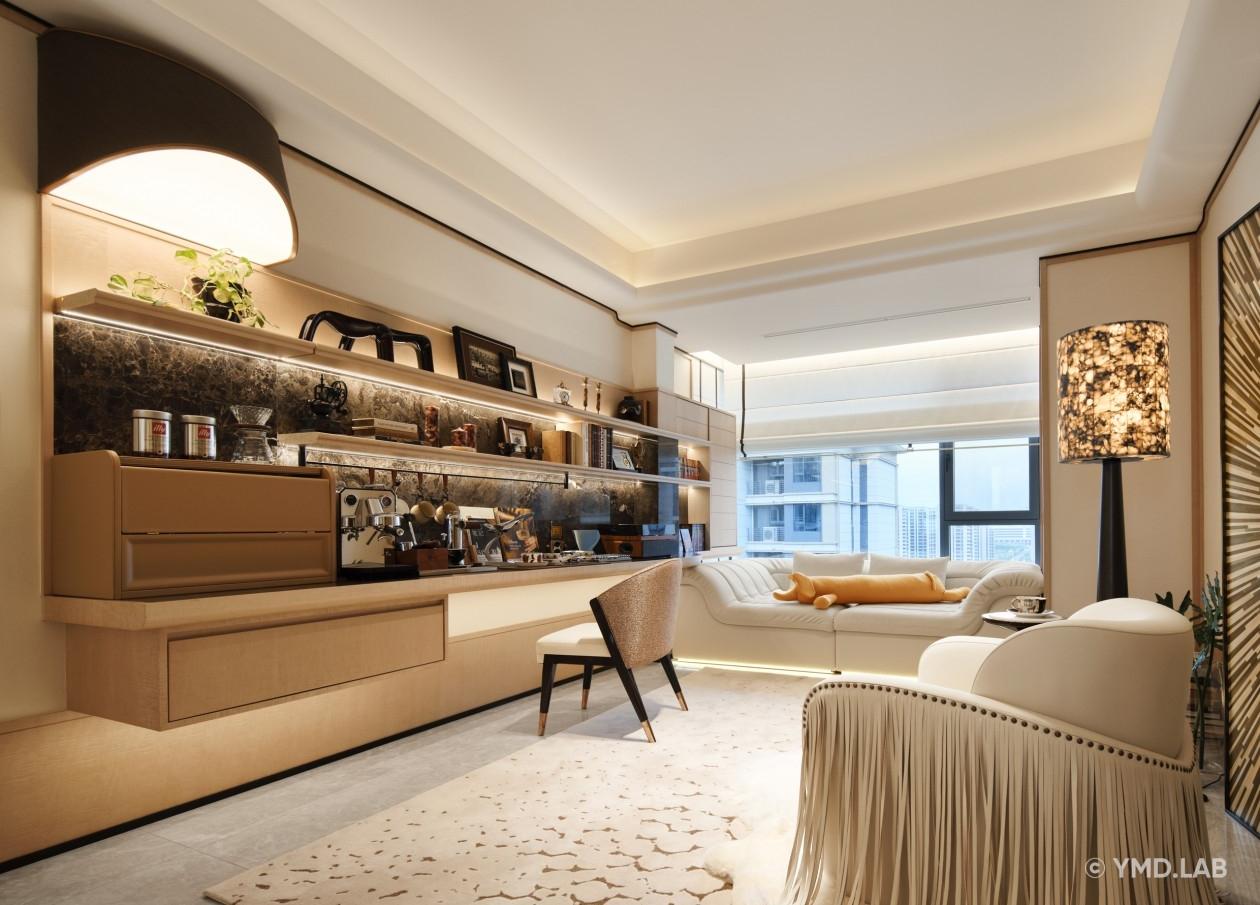 上海星耀翠湾99㎡样板间丨岳蒙设计-3