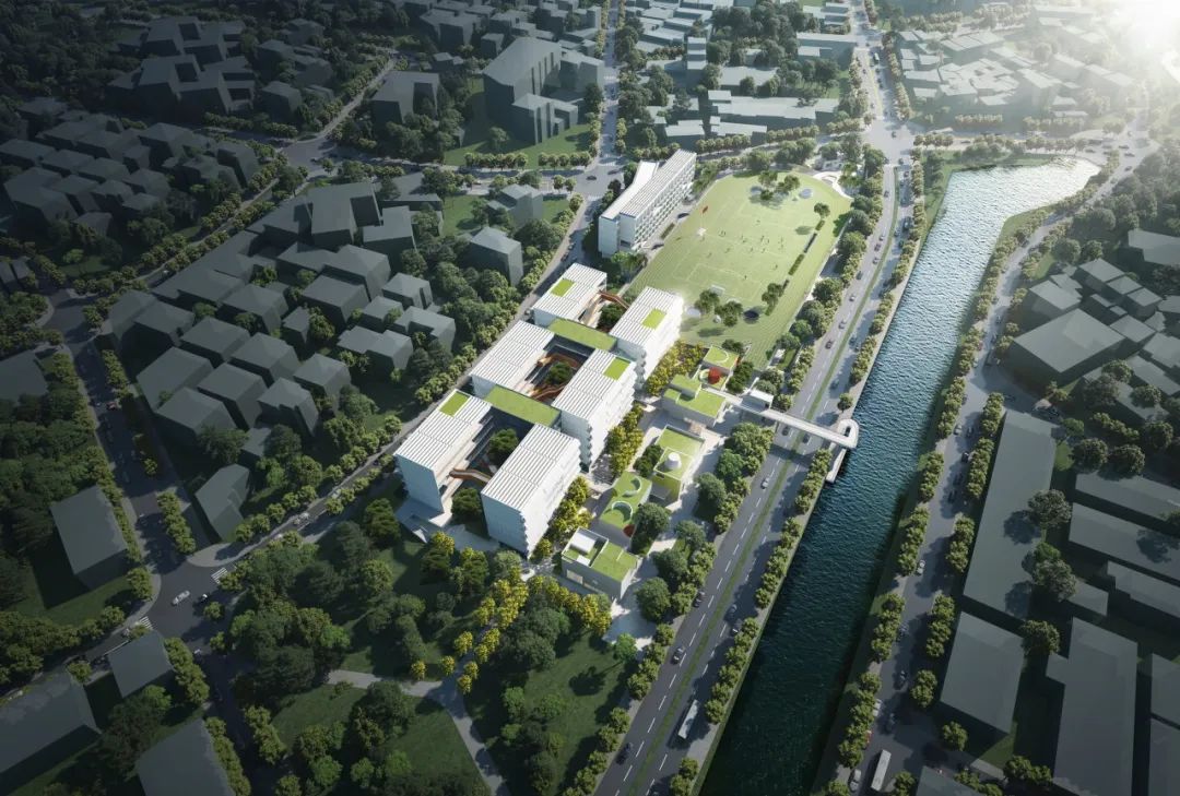 深圳松岗街道松岗商业中心城市更新九年一贯制学校项目丨中国深圳丨立方设计-18