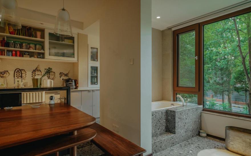 复古风一家三口的温馨之家-24