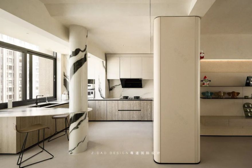 造影(华润·凯旋门320㎡大平层项目)丨尊道国际设计-44