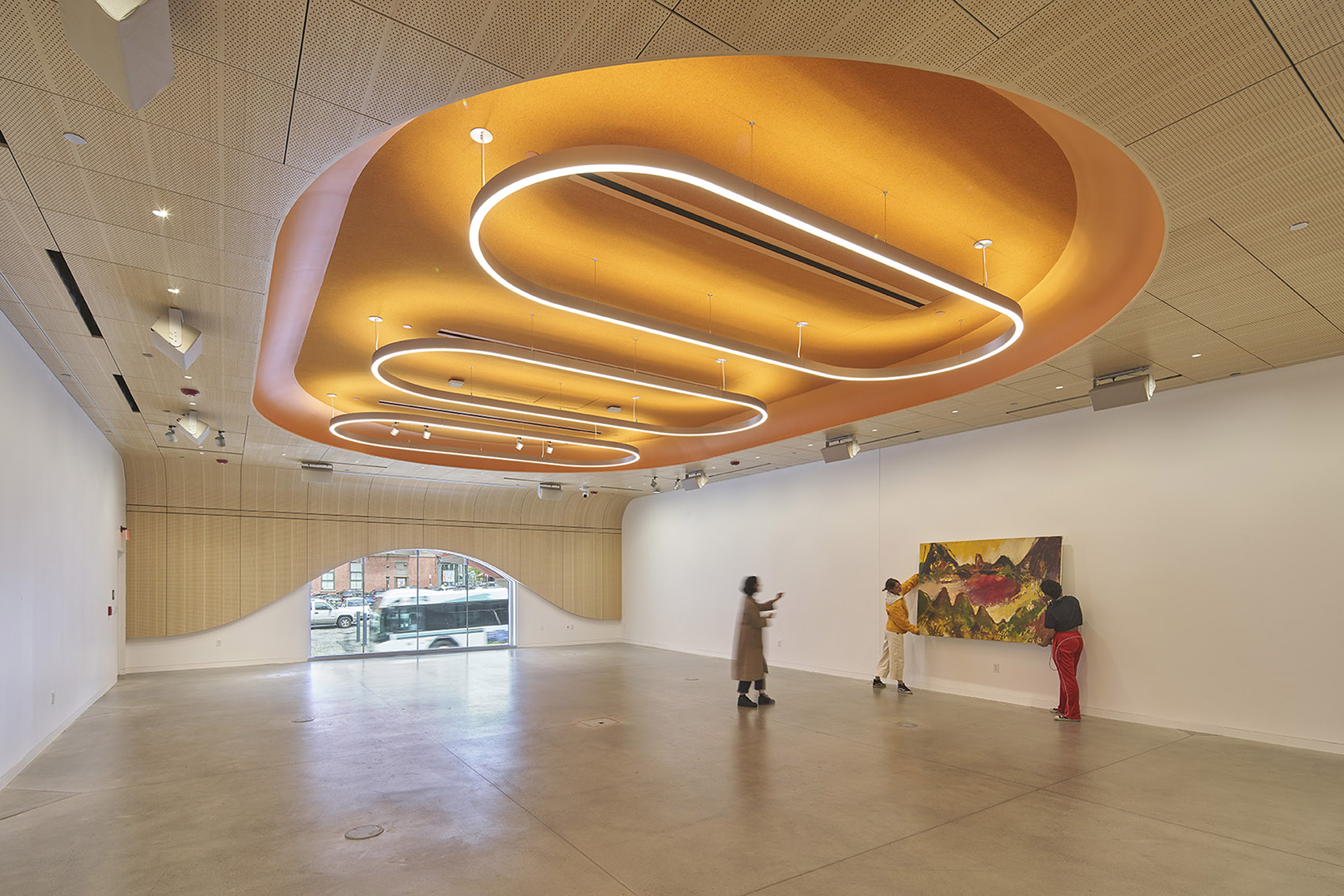 罗德岛设计学院学生中心，美国 / WORKac-76