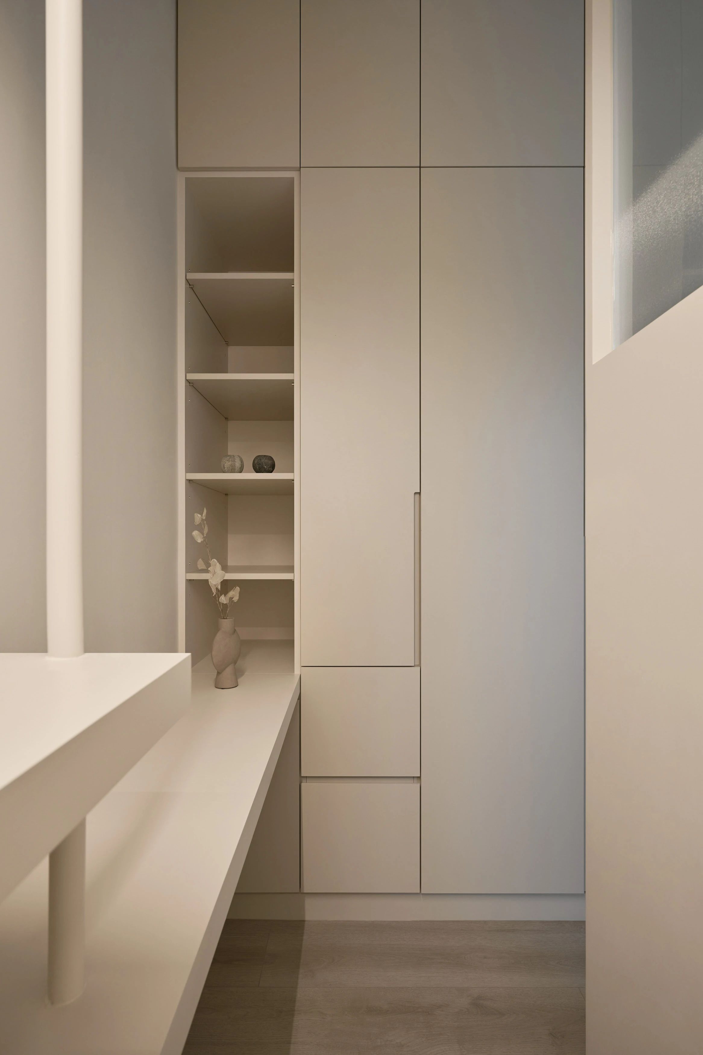 温润奶油风居家空间丨寓子设计-29