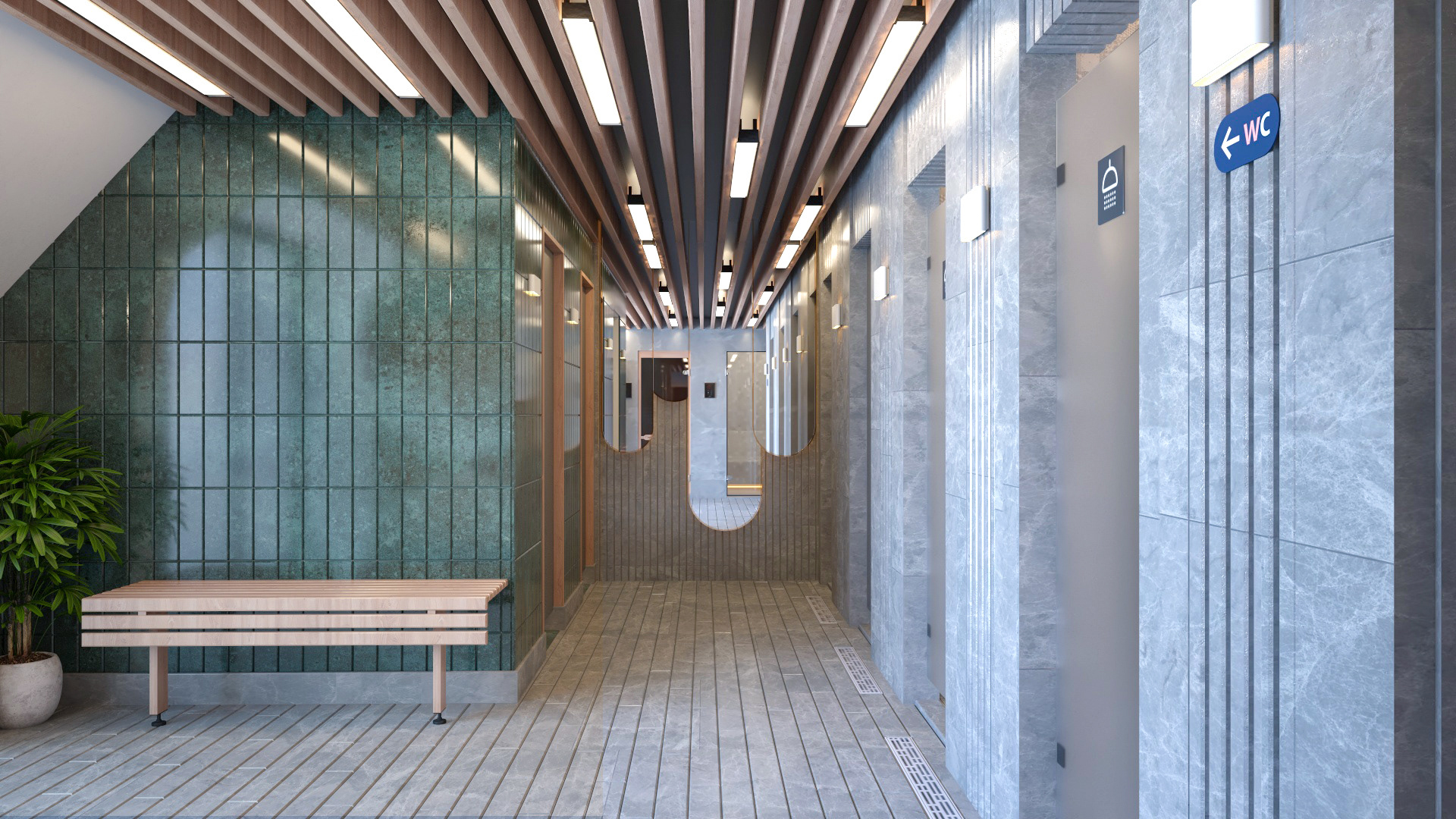 迪拜更衣室丨阿联酋迪拜丨Hazem Ahmed-10