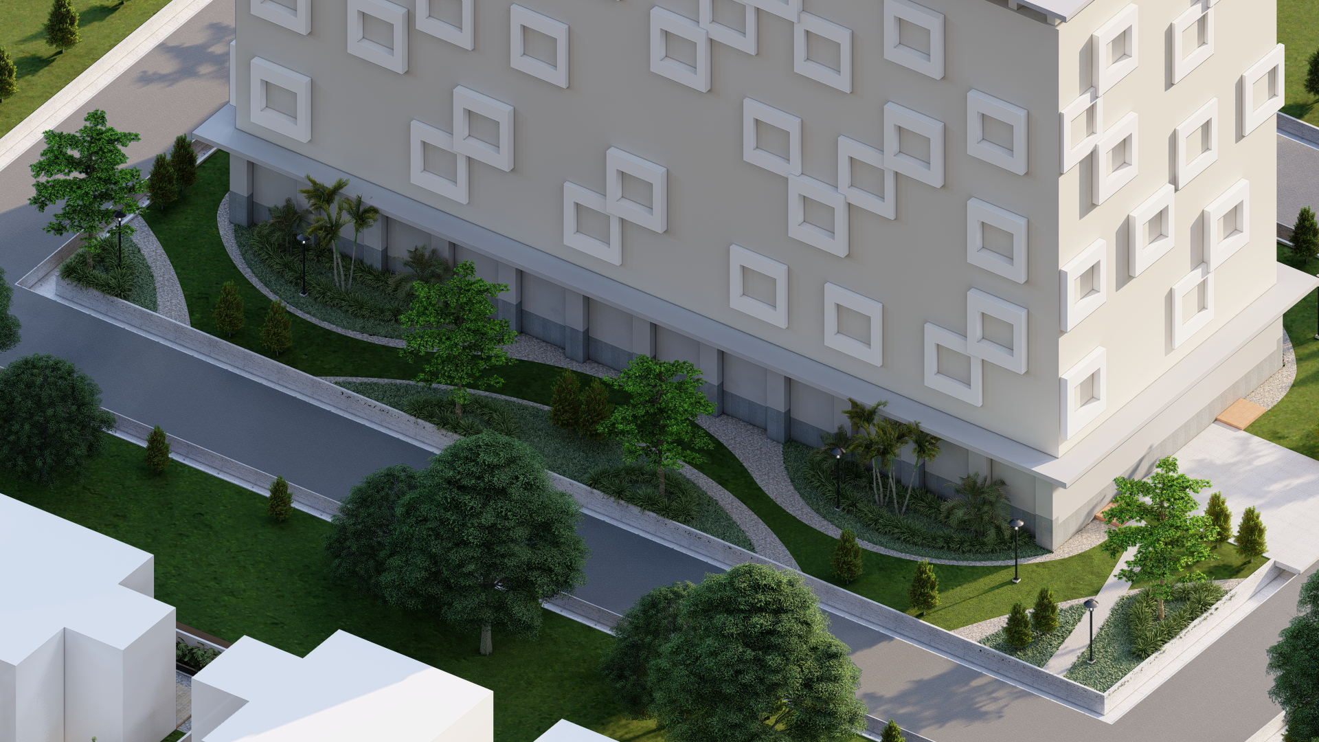 印度尼西亚伊斯兰国际大学校园花园设计-6