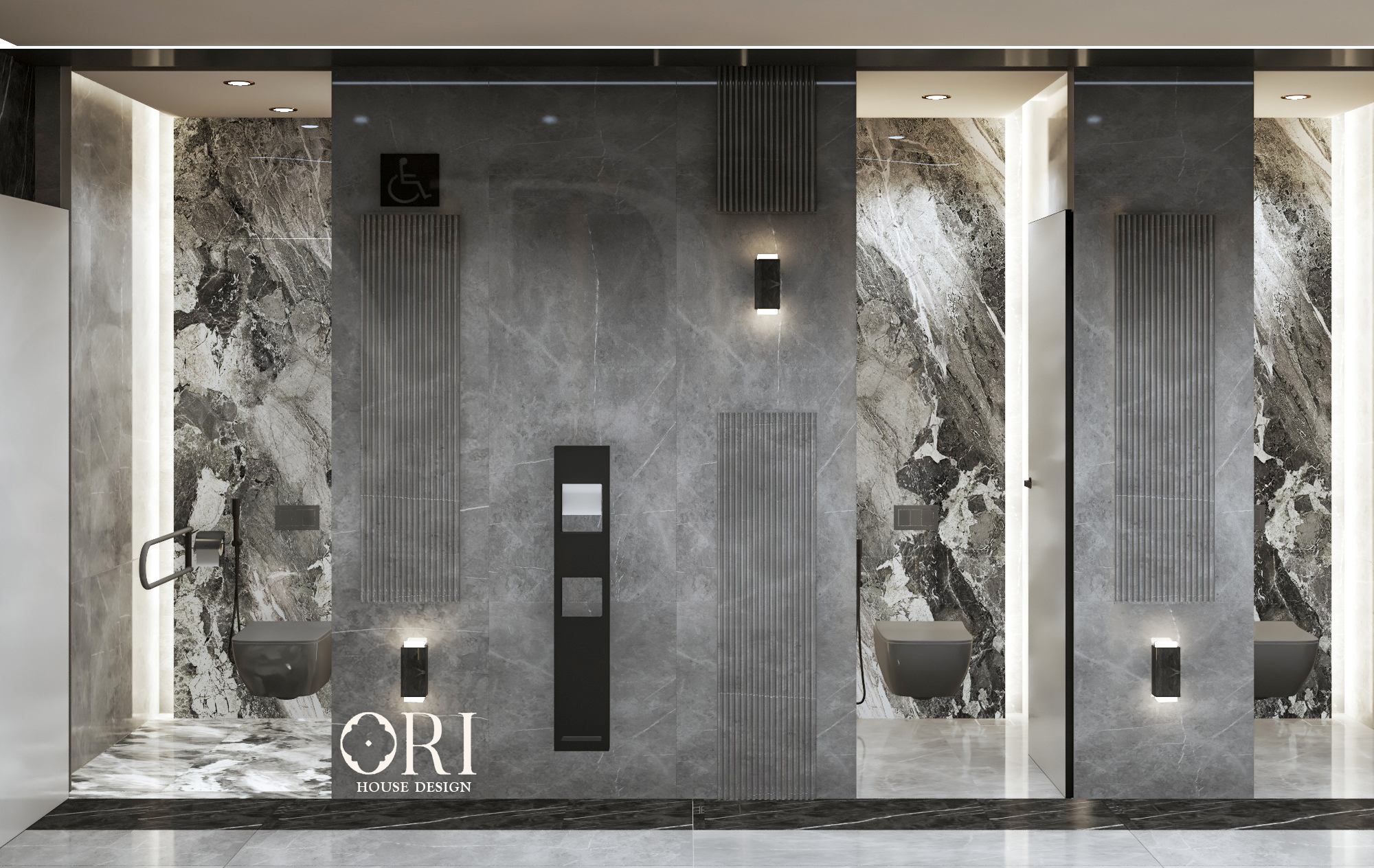 VIP BATHROOMS IN CONVENTION CENTER-6