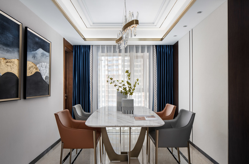 万科汉口传奇·唐樾轻奢风精装房设计，空间潜力极致发挥-23