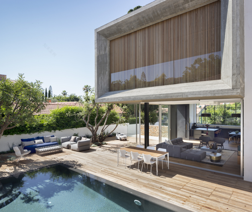 以色列水畔石山现代别墅-51