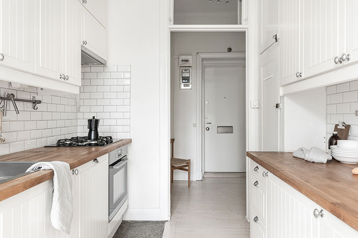 简约温暖的瑞典 33 平米小公寓设计-9