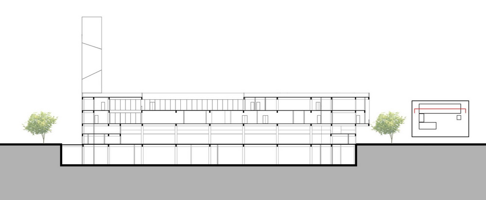 深圳前海消防站丨中国深圳丨深圳大学建筑设计研究院“钟中+钟波涛”工作室-40