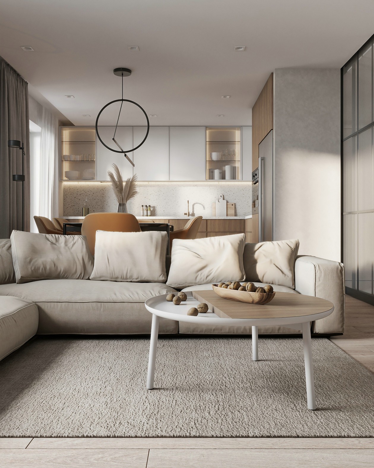 中性色系，营造温暖平和的氛围。-1