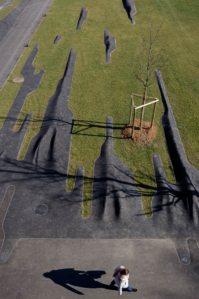 瑞士 Meyrin 公园的“折痕童年”-16