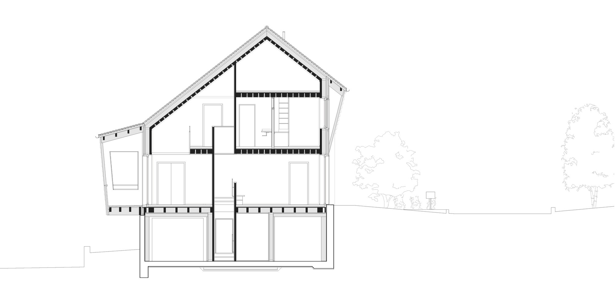 Schärrer House 自然材料打造的瑞士乡村家园-2