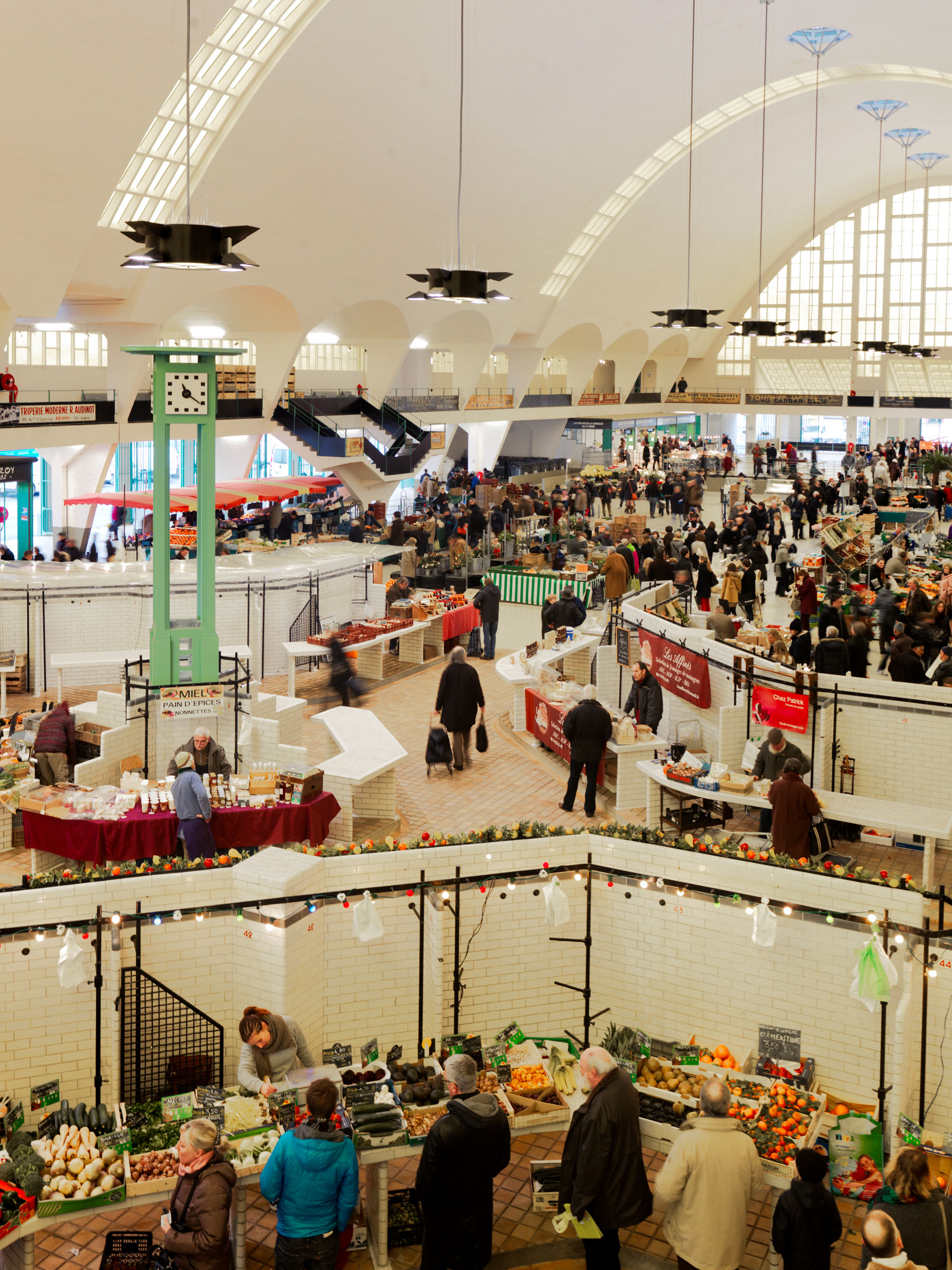 修复的宝灵格林覆盖市场丨法国丨Chatillon Architectes-14