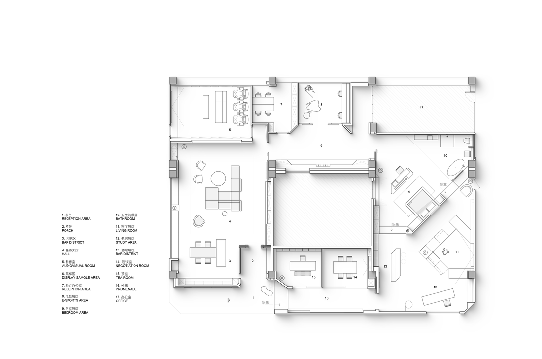 华为智能展厅丨中国温州丨温州大墨空间设计-36