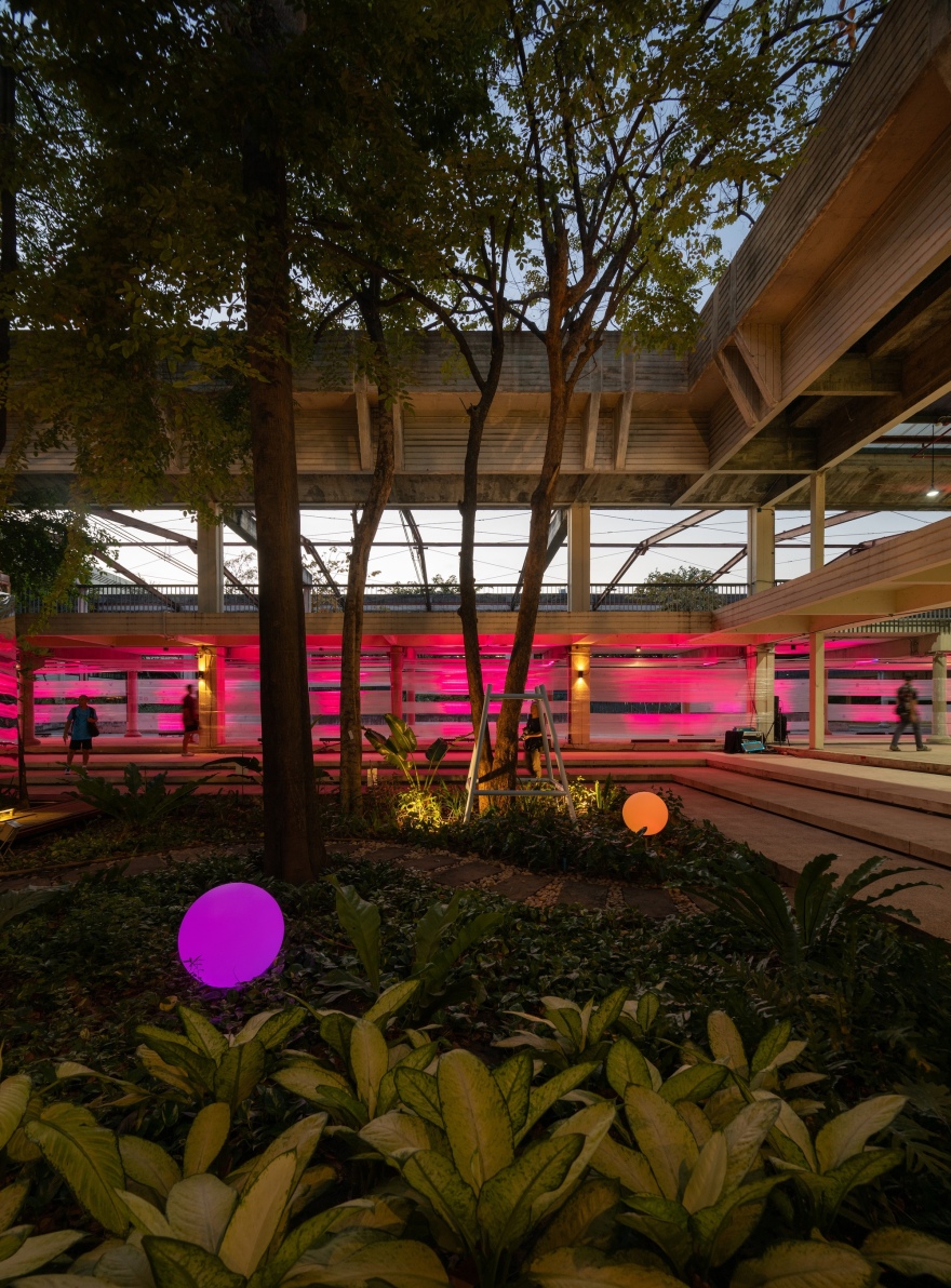 Wonder Live Corridor 公共艺术丨泰国曼谷丨Sata Na Architect-41