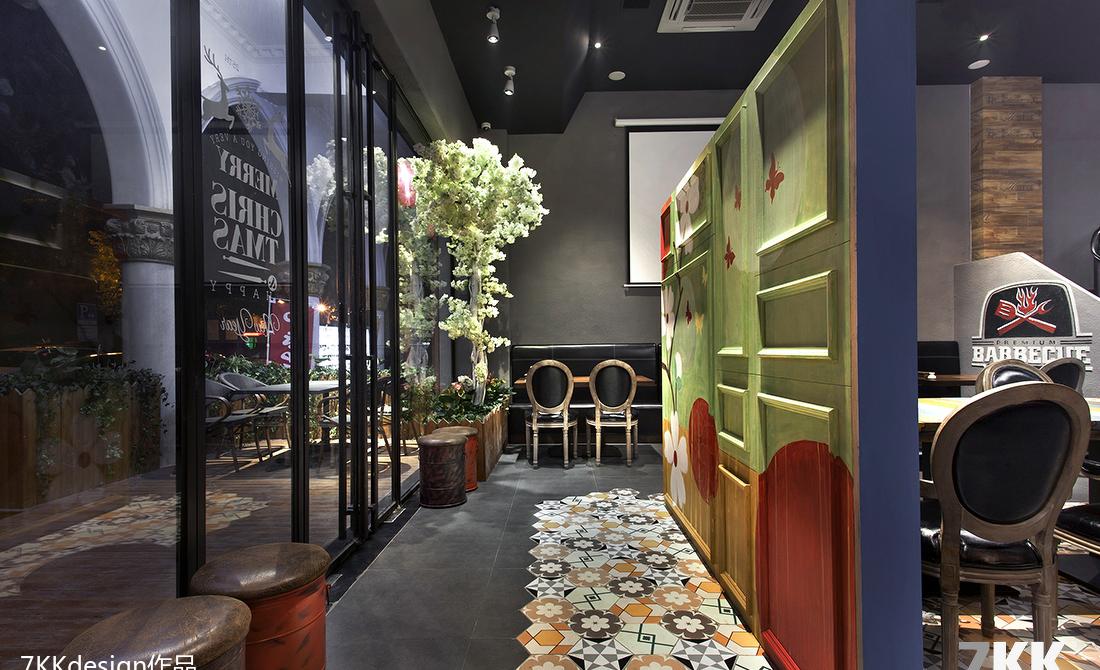 
韩式烤肉餐厅时尚餐厅 -3