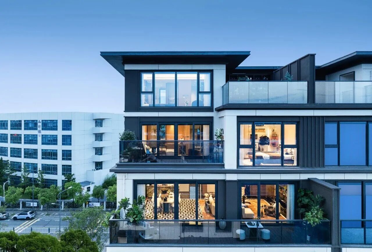 新作｜则灵艺术  东原 · 九章赋雅院 304m²叠墅-2