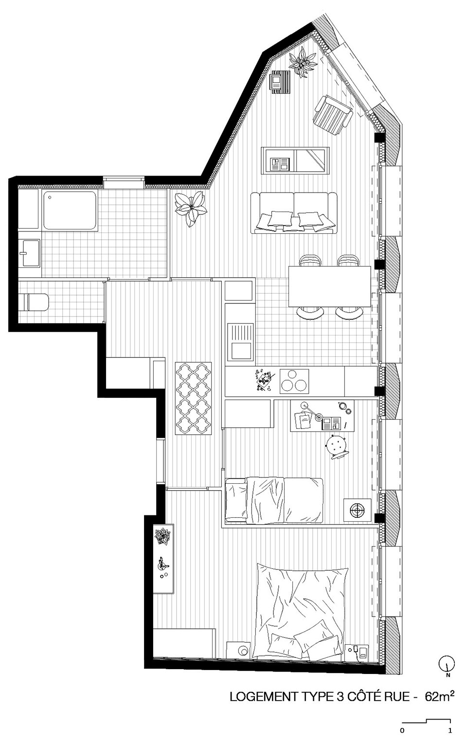 Rue Pradier公寓丨法国巴黎丨Mao Architectes（Fabien Brissaud等）-30