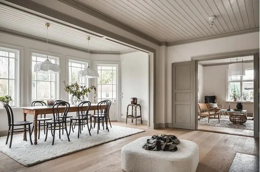 瑞典乡村风格红木别墅设计-6