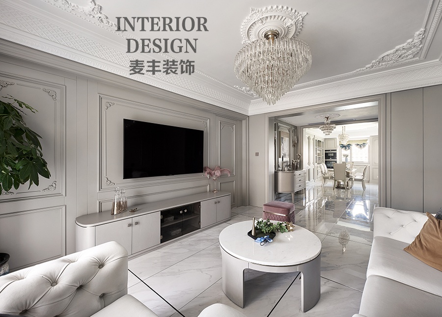 东方星城 130㎡法式轻奢住宅丨麦丰国际设计-24