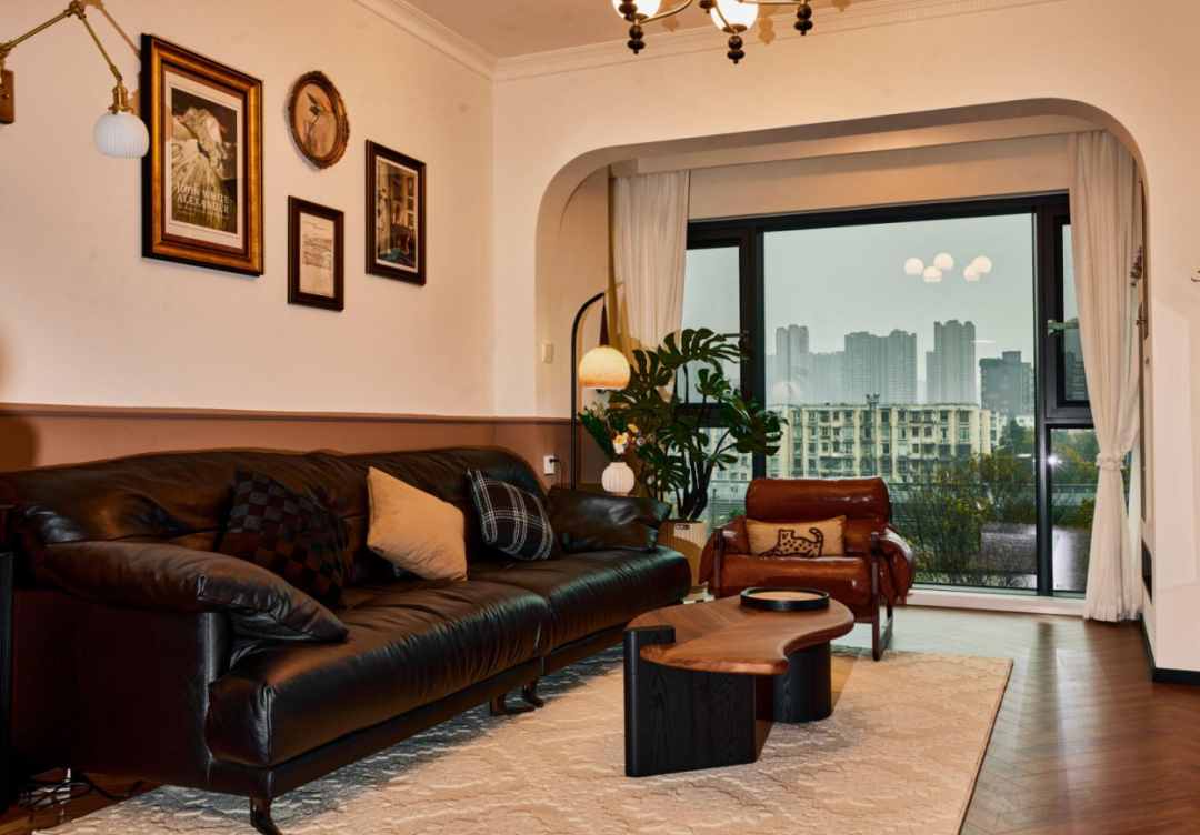 陈岳实景|成都尊邸小户型大格局中古风-16